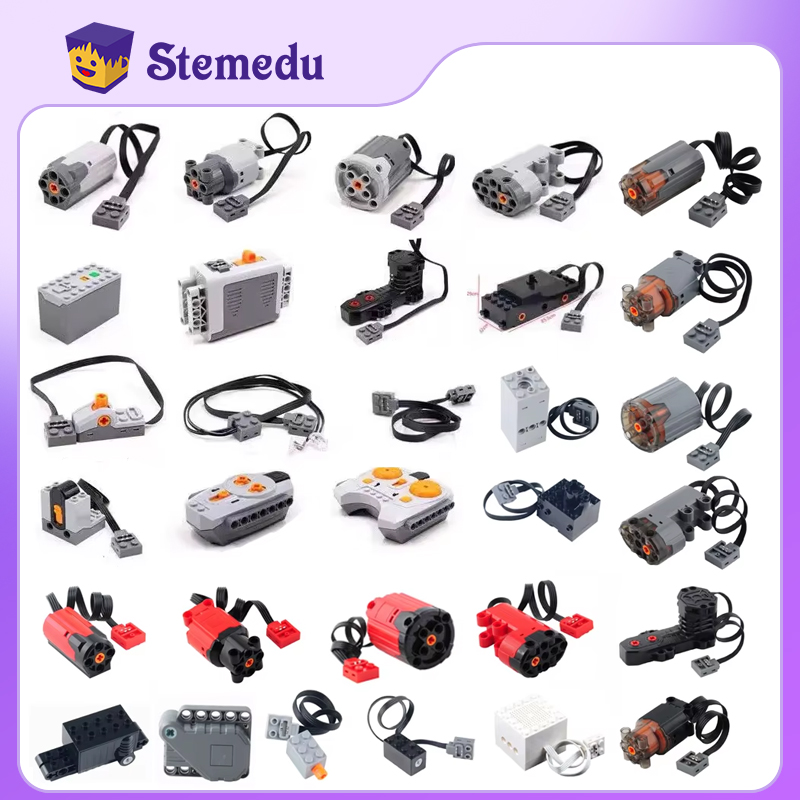 Power Tools Tool Box - Stroomfuncties Upgrade motor Technische onderdelen MOC