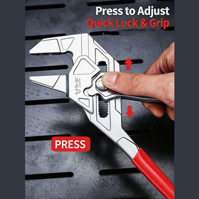 Power Tools Germany - Snel verstelbare waterpomptang Multi Grip Groove