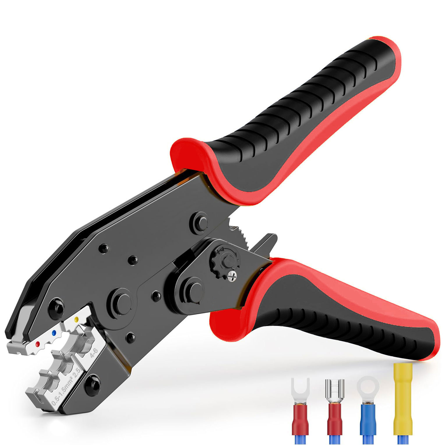 Power Tools Germany - Pre Geïsoleerde Terminal Krimptang Kit HS-30J