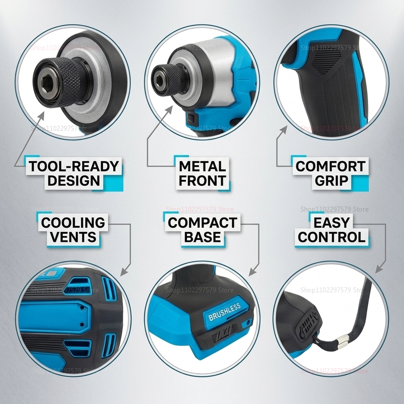 Draadloze borstelloze impactsc - Power Tools Construction recensie en prijs
