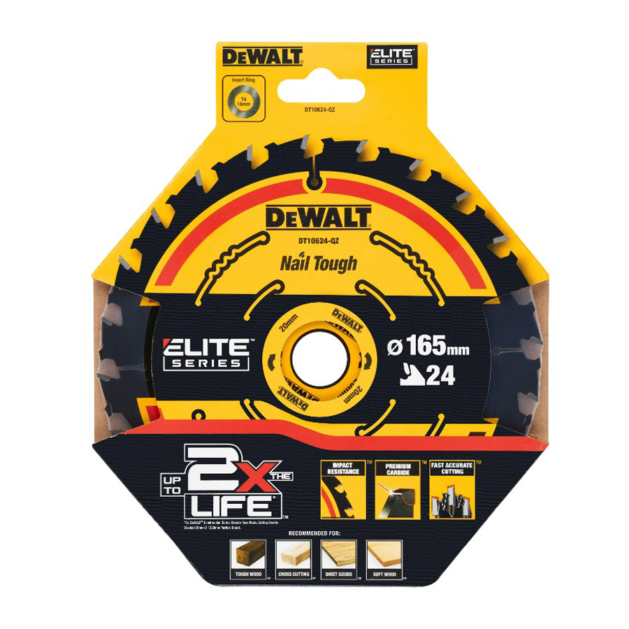 DEWALT DT10624-QZ 1/3pcs 24T B - Power Tools Woodworking recensie en prijs