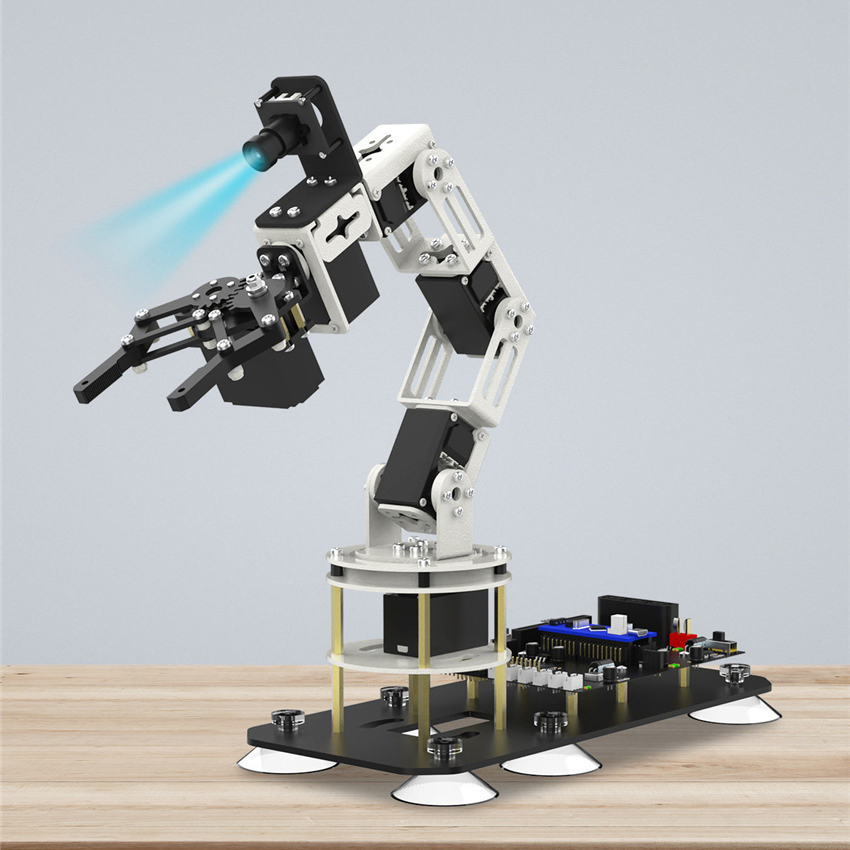 DOFBOT SE Robotarm AI Vision R - Power Tools Ai recensie en prijs
