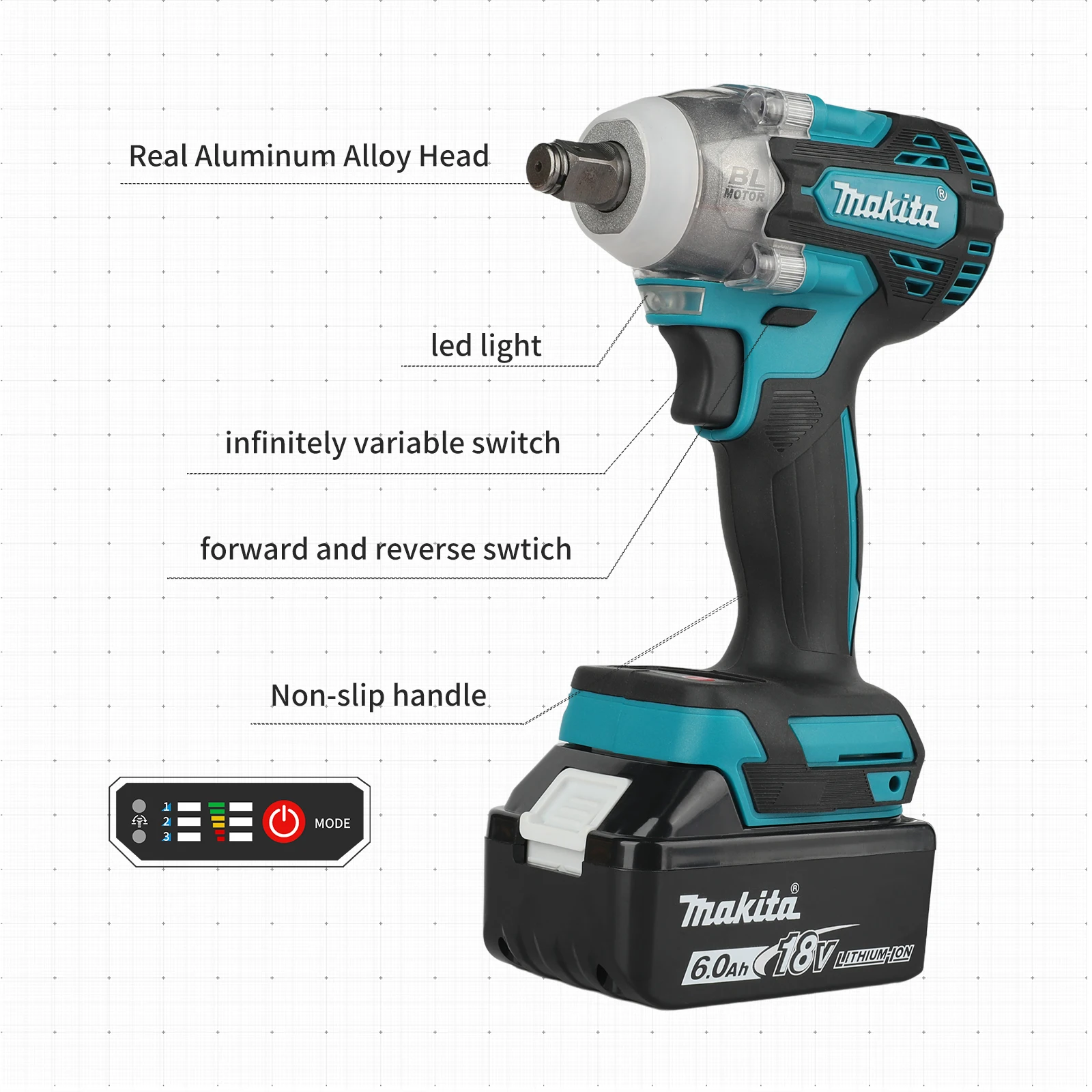Makita DTW300 18V Gereedschaps - Power Tools Tool Box recensie en prijs